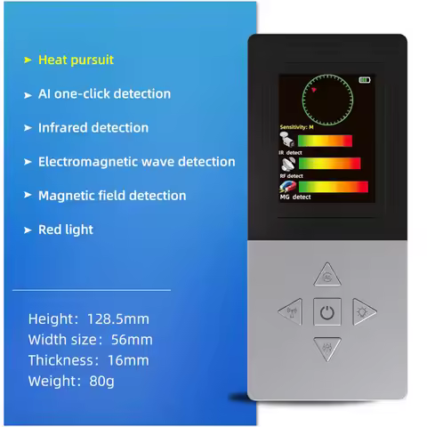 Vodasafe D8 Pro Thermal Imaging RF Signal Detector Infrared Camera Detector with Heat Tracking Techn