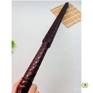 Self-Defense Car Solid Wood Red Sandalwood Elderly Carving Faucet Whip Bar Tai Chi Stick Fitness Pla
