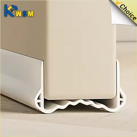 Adjustable Door Bottom Seal Strip Weather Strip Under Door Draft Stopper Thicker Anti-Cold Gap Block