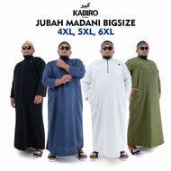 Jubah Muslim lelaki size jumbo Lengan Panjang Jumbo Big Size plus sholat Ukuran besar hitam putih