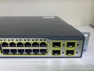 Cisco 3750G 24 port poe switch