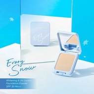 泰國超人氣 Cute Press Evory Snow Whitening & Oil Control Foundation Mini Powder SPF 30 PA++ 雪白亮澤控油粉底迷你粉餅 