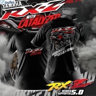 2025 Sufei fashion Baju Ride Yamaha Rxz Member 5.0 Tshirt / Baju Microfiber Jersi / Jersey Sublimati