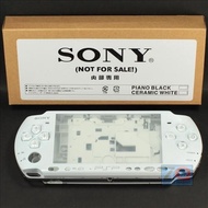 SONY PSP Slim 2000 2001 2006 Housing Cover PSP2000 For Repair ( Ceramic White / Piano Black ) ~ ORIG