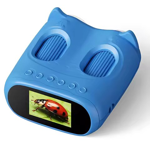 2-in-1 Handheld Digital Microscope & Telescope for Kids 2MP HD Camera Kids Microscope 1000x Hallowee