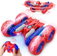 Remote Control Car Toys: Double Sided RC Cars Outdoor Toy for 4 5 6 7 8 9 10 Year Old Boys Girls Age