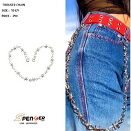 Spenzer.street |   Trouser chain โซ่ห้อยกางเกง เสื้อผ้าแฟชั่น สตรีท rapper travis scott ทราวิส 2pac 