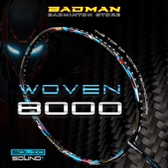 FELET WOVEN 8000 4U 82gram 3U 86gram Badminton Racket 100% Original by FLEET