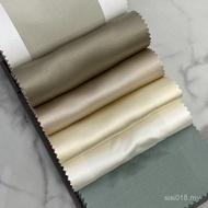 High-End Sample Villa Fabric Various Colors Simulation Silk Curtains Containing Cotton Ready Stock 9