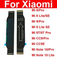 LCD Main Motherboard Flex Cable For Xiaomi Mi 8 8SE 9 9SE 9T CC9 CC9E Note 10 Pro Lite Mainboard Fle