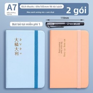 Defasilk | Sổ Tay Mini Di Động A7