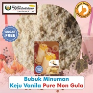 Bubuk Minuman Rasa Keju Vanila Pure Tanpa Gula No Sugar 1 Kg Vanilla Cheese Drink Powder 1Kg Keju Ch