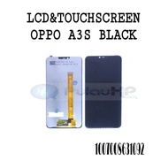 Lcd Touchscreen Oppo A3S/Universal Realme2/ C1 Black