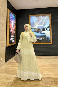 NIRWANA DRESS SET JILBAB BY IRNA EMERALD