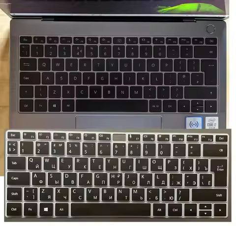 EURO Spanish Russian English Laptop Keyboard Cover Skin Protector For Huawei Matebook X Pro 13.9 inc
