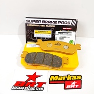 SUPER BRAKE PADS FRONT BRAKE PADS BRT JUPITER Z F1ZR VEGA R RX KING SCORPIO NOUVO CRYPTON