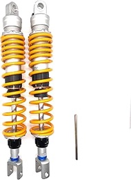 Arashi 425mm /16.7" Universal Shock Absorber Rear Suspension Universal for Honda Silverwing Silver W