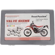 Road Passion 9.48mm O.D. 1.20mm-4.00mm Adjustable Valve Shim Kit Thick For Suzuki RMZ450 RMZ 450 200