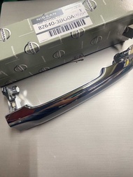 มือเปิดประตู Nissan almera march Note E12 N17 K13 1.2 ชุบโครเมี่ยม ไม่มีสวิตช์ อะไหล่แท้นิสสัน