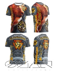 TRISKELION TAU GAMMA PHI FULL SUBLIMATION SHIRT (FREE LOGO STICKER)