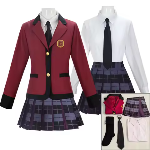 Bet Jabami Yumeko Cosplay Costume Action Version Compulsive Gambler School Ryota Suzui Uniform Hallo