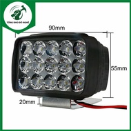 Led Headlight 15 Ball 1000lm atv Dedicated For Motorcycle atv / atv / scooter _ TKDN