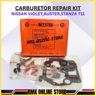 (CLEAR STOCK ) NISSAN VOILET ,AUSTER, STANZA T11 Carburetor Repair Kit ( K11-4690N) MADE IN JAPAN