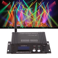 2.4G Wireless DMX 512 Controller Transmitter Receiver LCD Display Power Adjustable Repeater Lighting