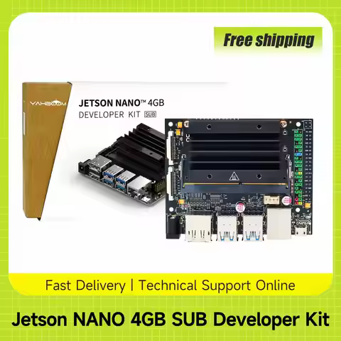 Jetson Nano 4GB Developer Kit Jetson NANO SUB Board For Artificial Intelligence Programming Deep Lea