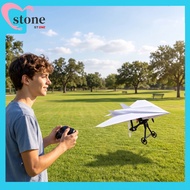 [Stone1.my] 2.4G RC Foldable Electric Airplane DIY Kit Gyroscope Stable Flight Landing Gear STEM Toy