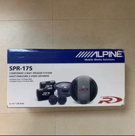 ALPINE  SPR-17S 喇叭