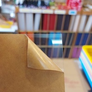 Clear Acrylic Sheet Pan Asia Brand Thickness 0.8-1-1.5 Mm. Size 30 30 Cm.new Grade A From The Factor