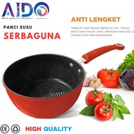 Milk Pan Non-Stick Pan 18cm Thick Handle Pan mie Non-Stick Pan 16CM