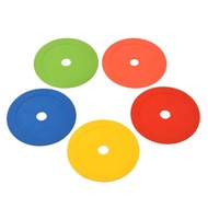 10Pcs Soccer Flat Cones Marker Disc Marker Disc  Marker Disc Basketball Sports Speed Agility Trainin