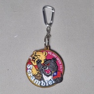 SCRAMBLE Red Patch | Keychain | 7cm x 7cm | Embroidered | Made In Taiwan | Free SingPost Shipping w/