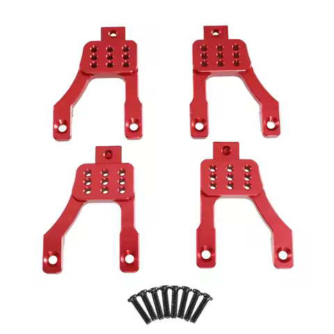 For MN 1/12 MN128 MN86 G500 RC Car Metal Front Rear Shock Brackets Upgrade Shock Tower Front Rear Sh