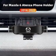 Mazda Car Mobile Phone Holder Car Phone Holder for Mazda 6 Atenza Accessories 2014 2015 2016 2017 2018 2019 2020 2021 2022 Gravity Phone Holder