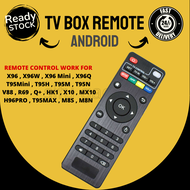 ‼️READY STOCK KL‼️ Remote Control X96 X96mini X96W Android TV Box IR Controller X96 mini  R69 T95 D9 Paladin TV