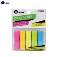 Note Paper e-file (e-file) Code CSN12 5 Colors Stick (1 Piece)