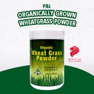 P&amp;L Singapore Organically Grown Wheatgrass Powder - 100g