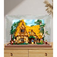Acrylic Display Case Box Disney 43242 Snow White and The Seven Dwarfs Cottage Rumoured (without buil