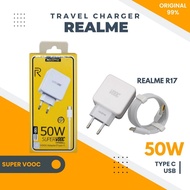Realme Original Realme Premium Cashan Travel Charger/ 99% 50W Fast Charging DART - Type C