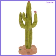 Home Decor Outdoor Textured Cactus Plants Artificial 14.00X5.30X5.30CM Green kenaier