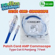 AMP COMMSCOPE CAT6 Patch Cord Cable 2 Meters (7 Feet)