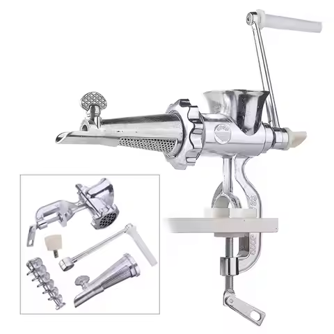 Manual Fruit Juicer Meat Vegetable Grinder Aluminum Alloy Hand Press Reusable Orange Squeezer Kitche