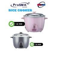 Prosmk Electric Rice Cooker 1.0L 1.8L
