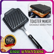 Bread Toaster Pan Pembakar Roti Camping Toaster Sandwich Maker Sandwich dismantle Pan Sandwich Toast