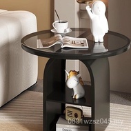 Light Luxury Sofa Shelf Living Room Side Table Corner Table Iron Art Ke Small Coffee Table Bedside T