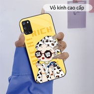 British Girl Avatar OPPO A92 Tempered Glass Case,OPPO A92 2020,OPPO A93 2020,OPPO A94 High Quality G