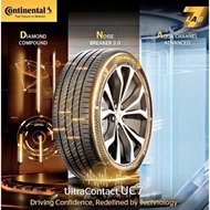 225/50/17 l Continental UltraContact 7 | UC7 | Year 2023 | New Tyre | Minimum buy 2 or 4pcs